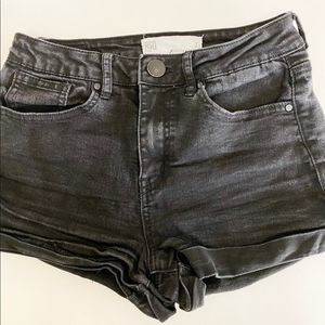 Final Price 🛍️ RSQ Sunset High Rise black denim shorts